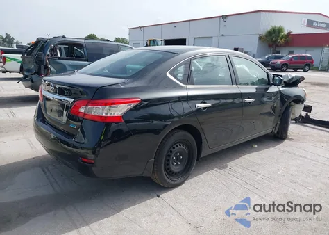 2014 Nissan Sentra S из США, поврежденный, VIN 3N1AB7AP8EY202605